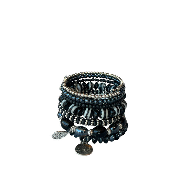 BRAZALETE ESPIRAL NOIR