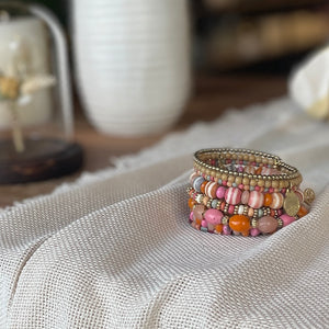 BRAZALETE ESPIRAL ORANGE