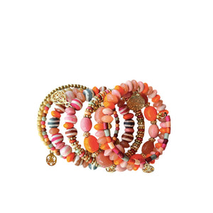 BRAZALETE ESPIRAL ORANGE