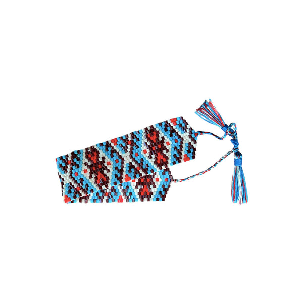 BRAZALETE ZIGZAG ROUGE CLAIR