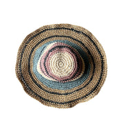 SOMBRERO CLOCHE PAPIER ECRU