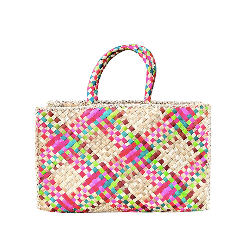 CESTA TRESSE ROSE FONCE