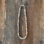 COLLAR MAILLONS CORNE NATURELLE ECRU
