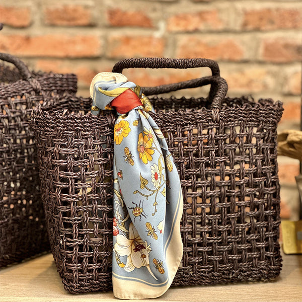 BOLSO AJOURE CARRE NOIR S