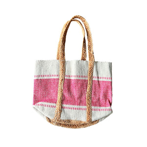 BOLSO BANDE COULEUR ROSE FONCE