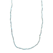 COLLAR LARGO SAUTOIR PERLES ARGENT