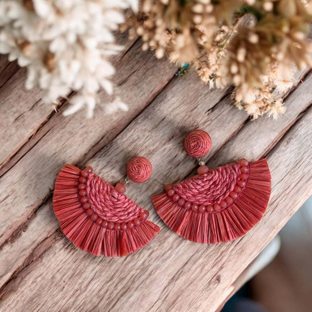 AROS DEMI LUNE ORANGE FONCE