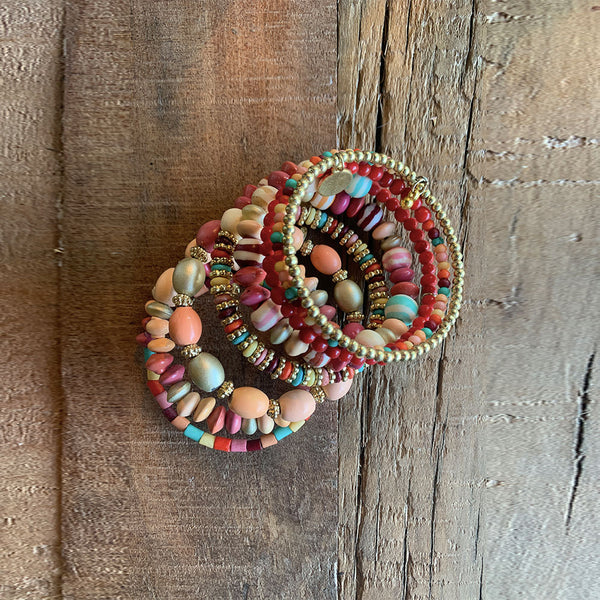 BRAZALETE ESPIRAL ROSE CLAIR