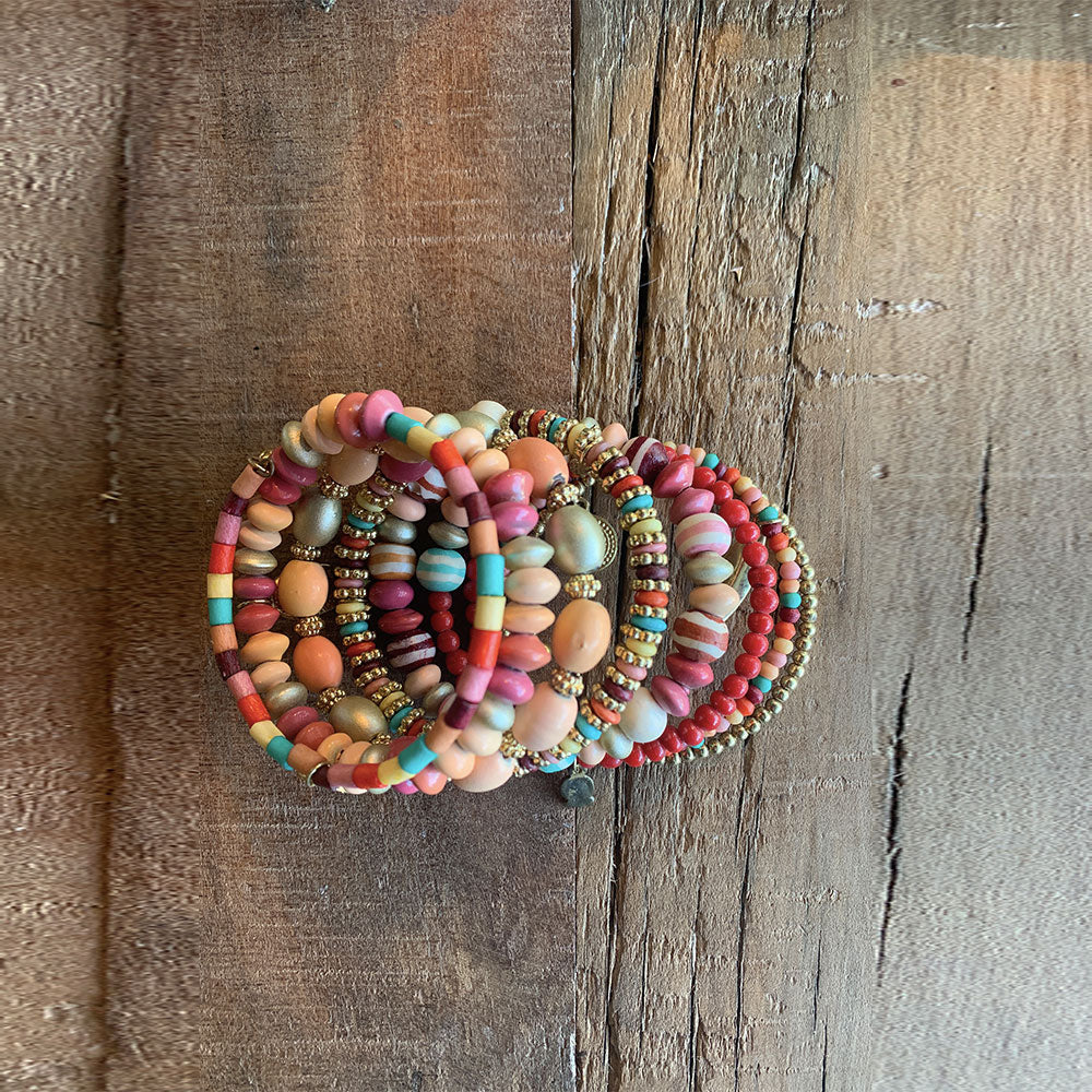 BRAZALETE ESPIRAL ROSE CLAIR