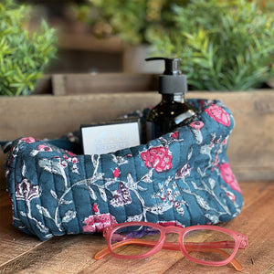 BOLSO COTON VERT FONCE M