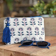 COSMETIQUERO BLOCK PRINT ECRU