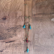 COLLAR RANGS ET POMPONS MULTIFONCE