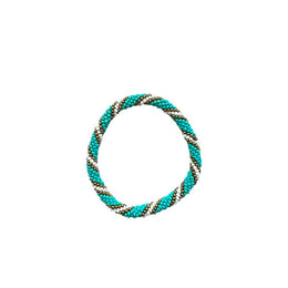 BRAZALETE PETITES PERLES BLEU CLAIR B