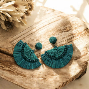 AROS DEMI LUNE BLEUR CLAIR