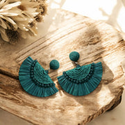 AROS DEMI LUNE BLEUR CLAIR