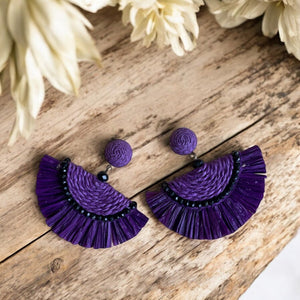 AROS DEMI LUNE LILAS FONCE