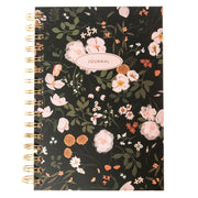 CUADERNO CON ESPIRAL DARK FLOWERS
