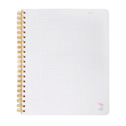 CUADERNO CON ESPIRAL L BIRDS GREEN