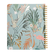 CUADERNO CON ESPIRAL L BIRDS GREEN