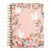 CUADERNO CON ESPIRAL M BIRDS CORAL