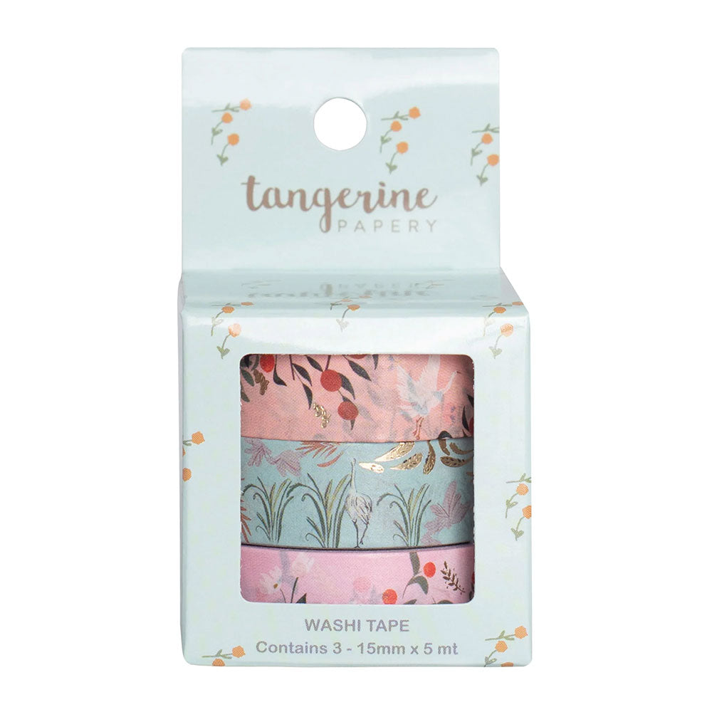 SET 3 WASHITAPES - BIRDS