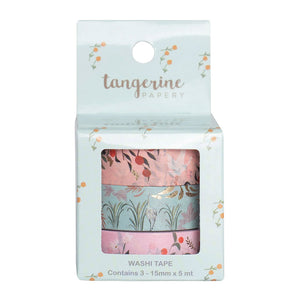 SET 3 WASHITAPES - BIRDS