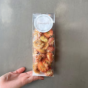 BOLSA CABEZAS DE HELICRISOS SALMON