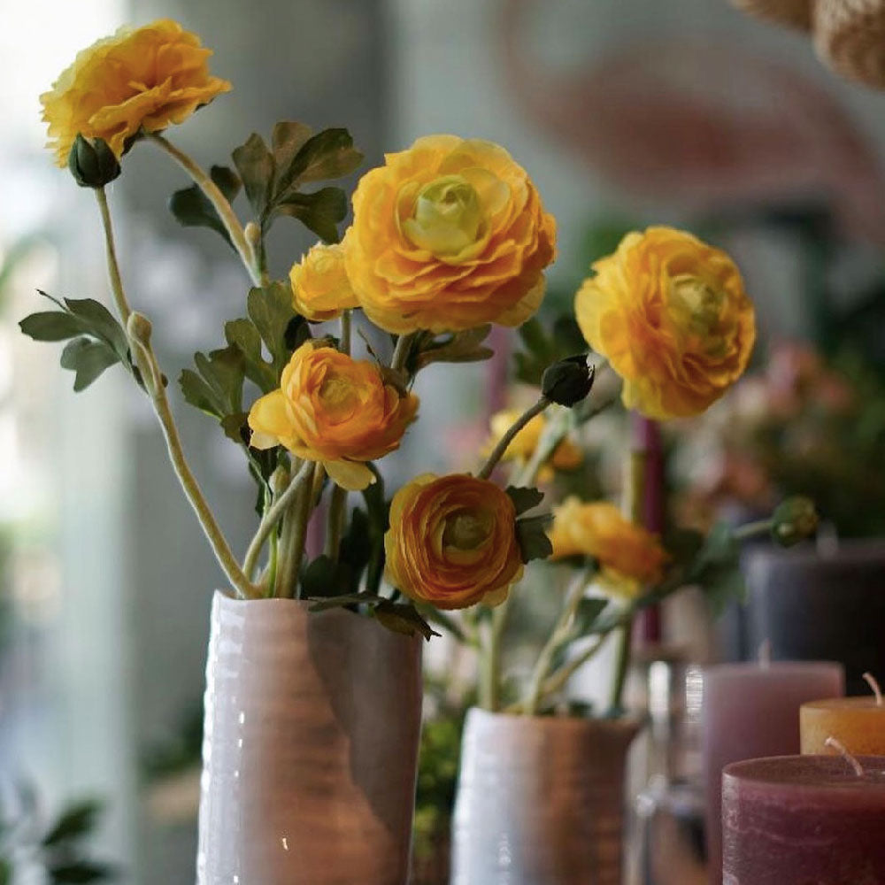 RANÚNCULO AMARILLO 65 CM