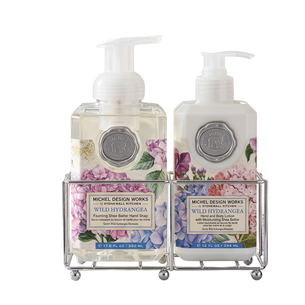SET DE JABÓN Y CREMA WILD HYDRNAGEA