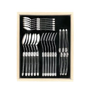 SET CUBIERTOS 24 UNIDADES NEGRO