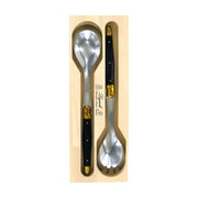 SET 2 SERVIR ENSALADA RETRO NEGRO