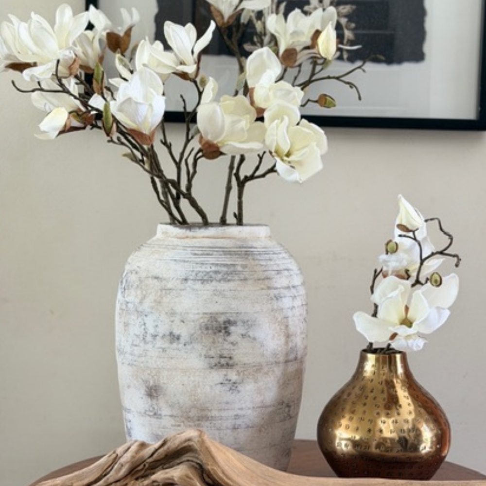 VASIJA TERRACOTA OVALADA XL