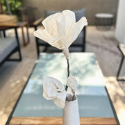 FLOR DE TELA RECICLADA