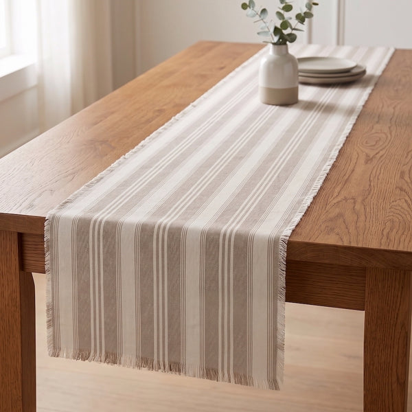 CAMINO DE MESA LINEAR GREY 250 CM X 45 CM