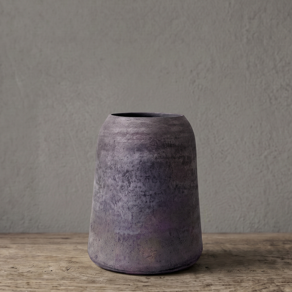 MACETERO TERRACOTA NEGRO FARA