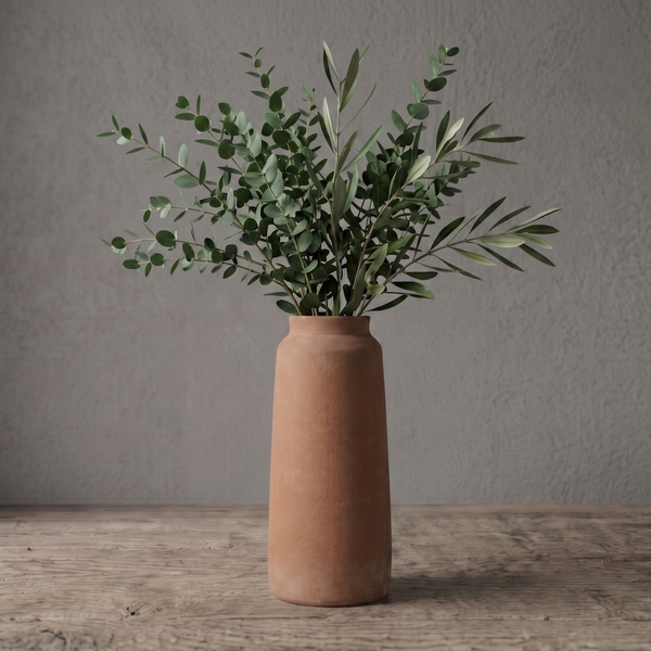 FLORERO TERRACOTA ZARA M