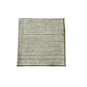 SET 4 SERVILLETAS ALGODÓN LINAR VERDE