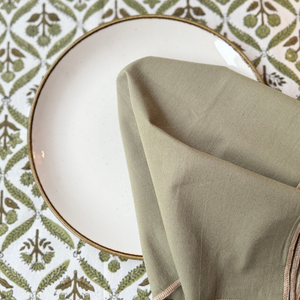 MANTEL ALGODÓN HINDI VERDE