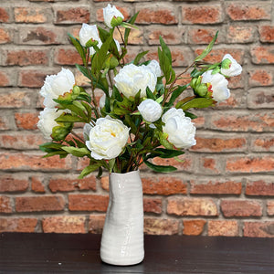 PEONÍA BLANCA 73 CM