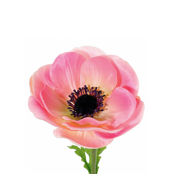 ANEMONA ROSADA L 43 CM