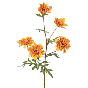 CRISANTEMO NARANJO 75 CM