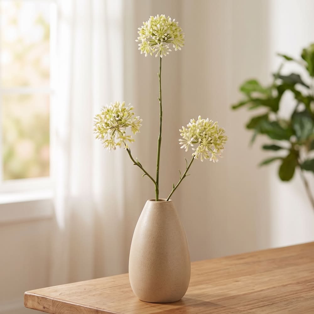 ALLIUM BLANCO 65 CM