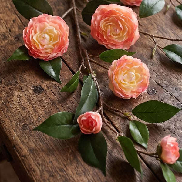 VARA DE CAMELIAS DAMASCO 76 CM