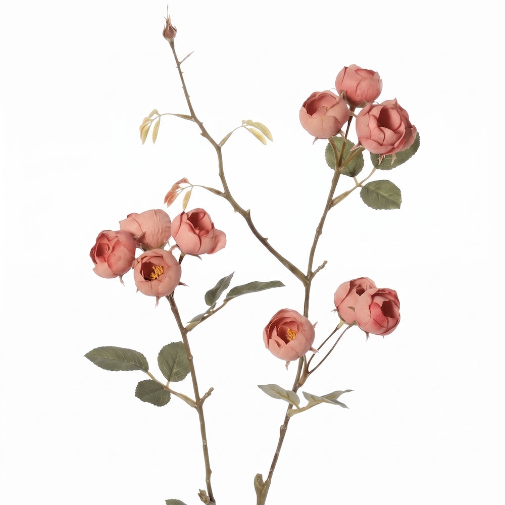 MINI ROSA ROSADA 65 CM