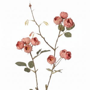 MINI ROSA ROSADA 65 CM