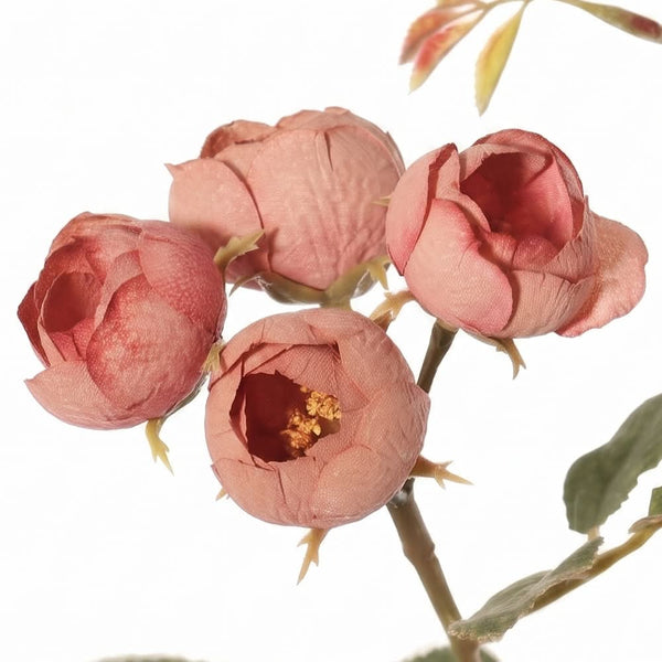 MINI ROSA ROSADA 65 CM