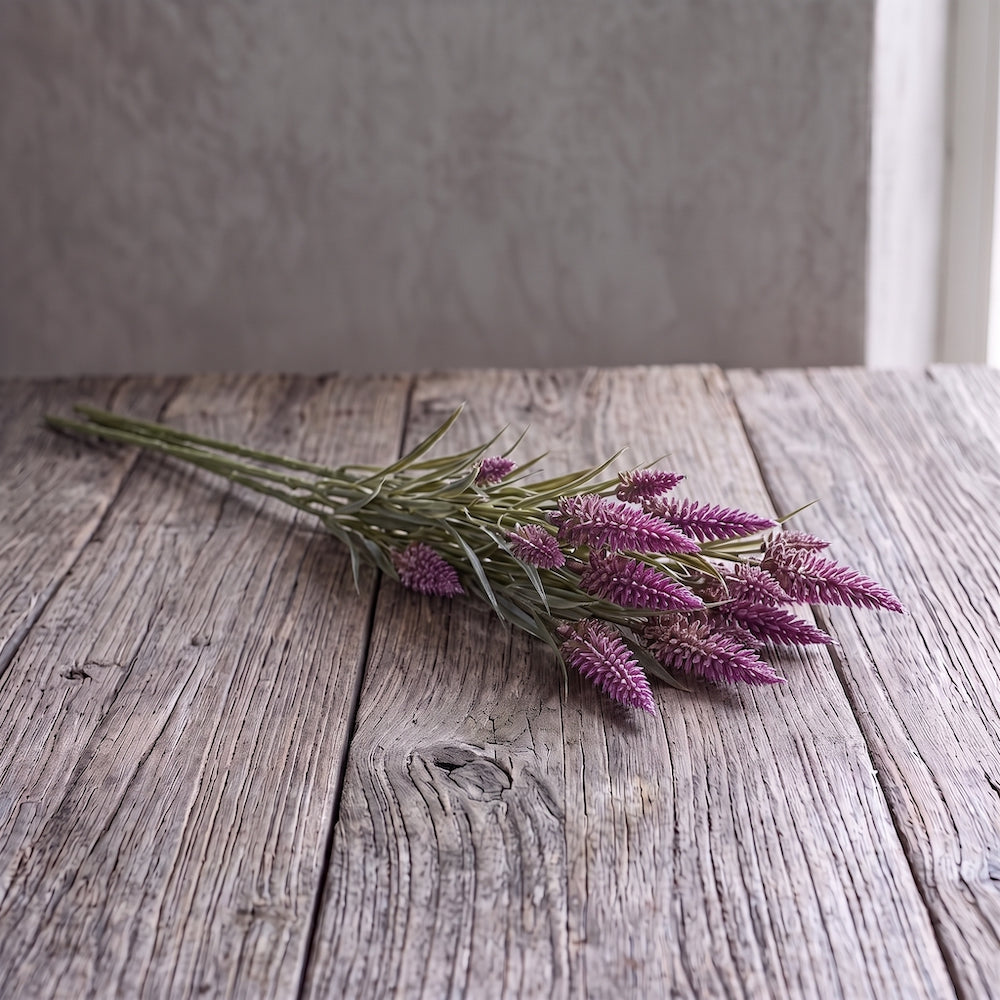 TREBOL DE HOJA ESTRECHA MORADO  80CM