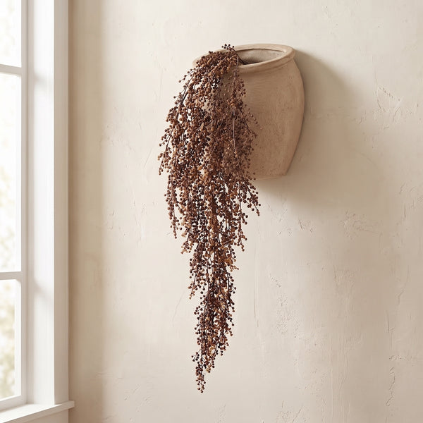 VARA COLGANTE SILVESTRE CAFÉ 70 CM