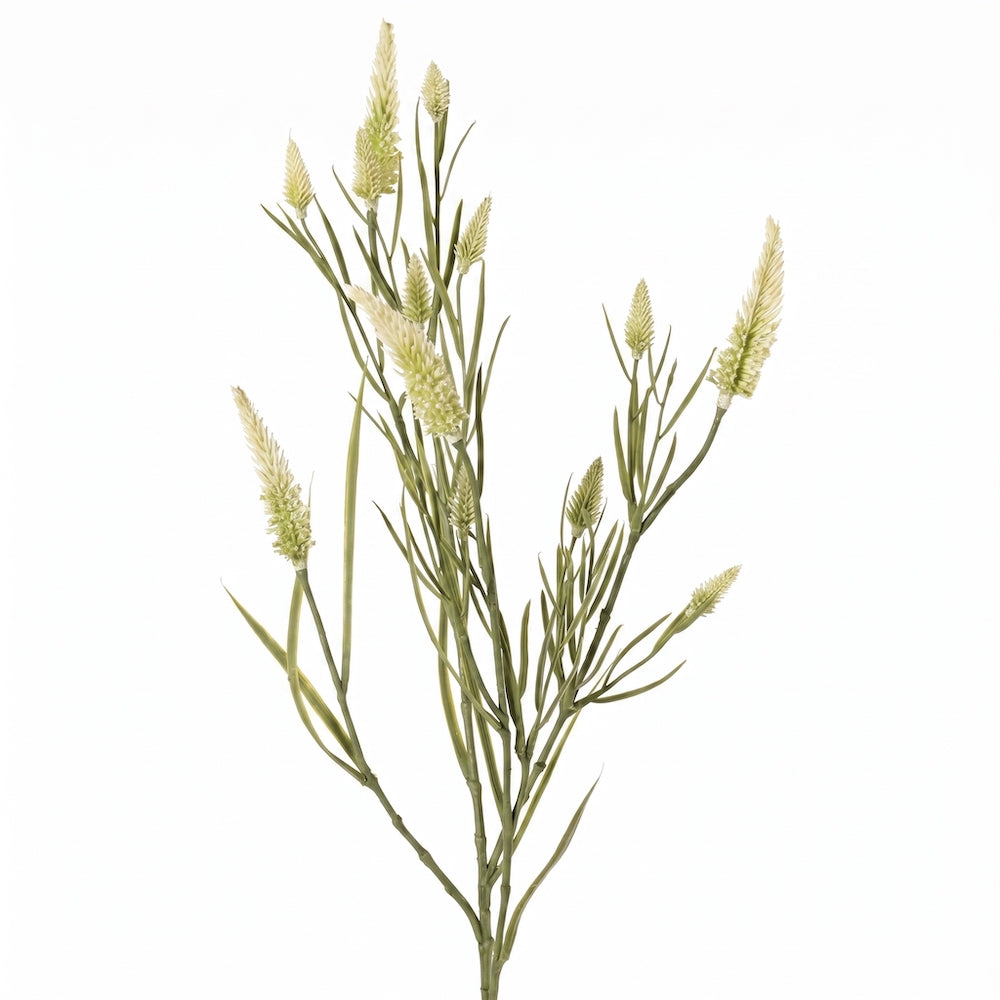 TREBOL DE HOJA ESTRECHA BLANCO 80CM