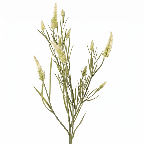 TREBOL DE HOJA ESTRECHA BLANCO 80CM